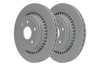 ATE Bremsscheibe 2X FüR Volvo XC60 I SUV 156 XC60 I VAN 156 08-17 31277357