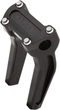 THRASHIN SUPPLY CO. Handlebar Risers 6-1/2" Rise Black Pullback TSC-6525-1