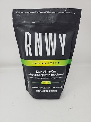 RNWY Foundation 10g Collagen Peptides + Hydration Powder Daily Joint Support ...