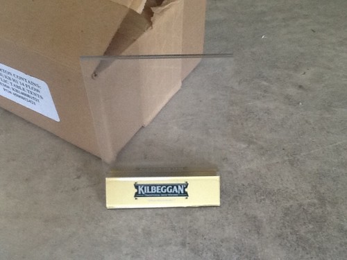 KILBEGGAN ACRYLIC TABLE TENTS MENU FRAME DISPLAY 4x5 Lot Of 10