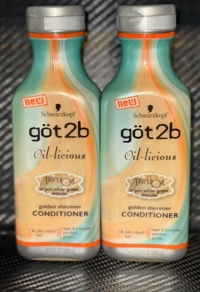 Got2b Oil-licious Shampoos & Conditioners Triple Oil Argan, White Grape & Marula - Image 4 of 4