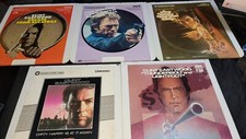CLINT EASTWOOD 5 FILM CED DISC LOT DIRTY HARRY, ESCAPE FROM ALCATRAZ