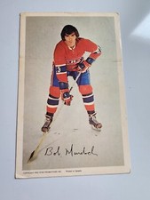 1972 Postcard   PROMOTION BOB MURDOCH Montreal Canadiens team