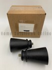 Pottery Barn Cast Iron Tapered Finials S/2 Black Large 1.25" diam #9751A