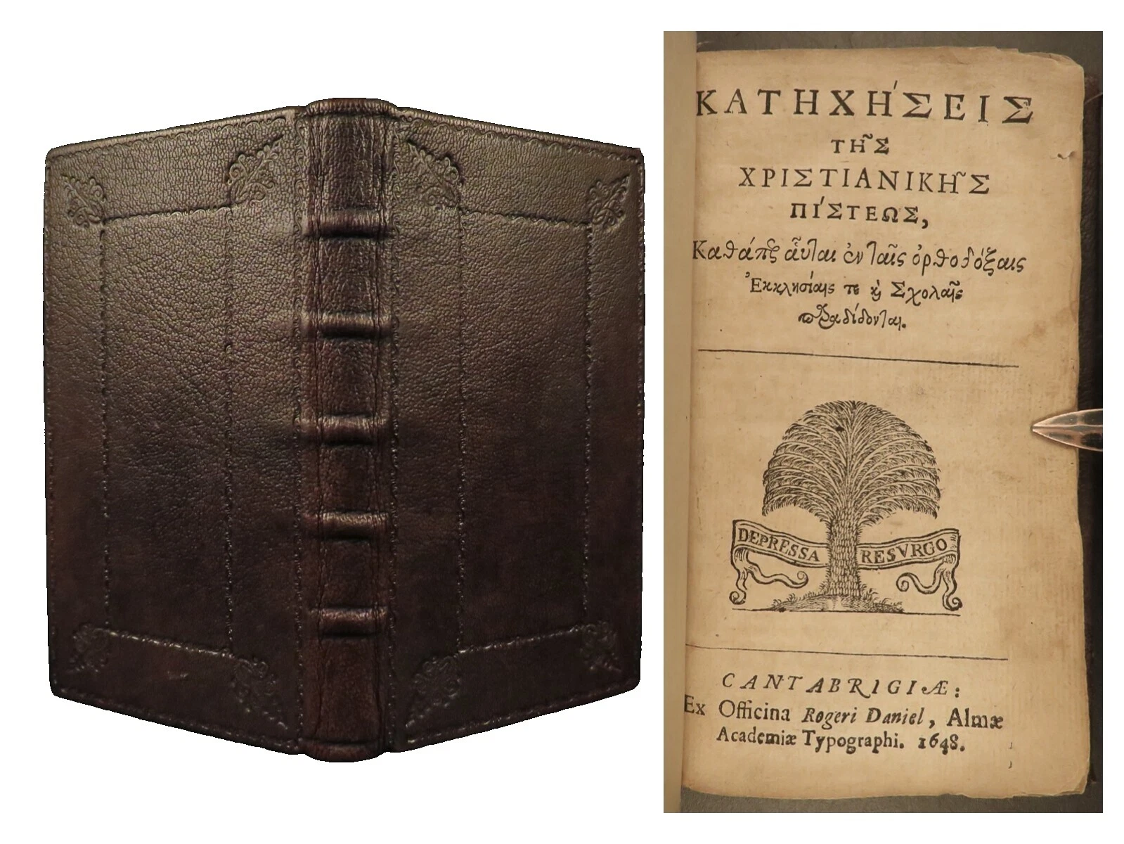 Cuero Religión y espiritualidad libros antiguos y de colección en griego