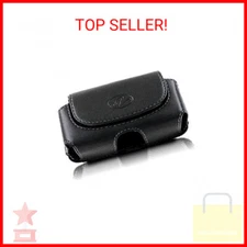 Horizontal Holster for Flip Phone or Smartphone Up to 4.25x2.25x0.85 Inch in Dim