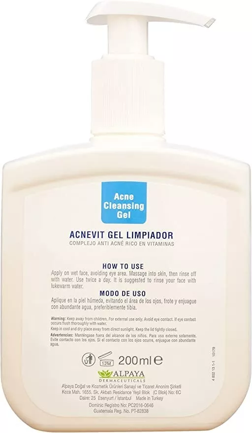 Acnevit face wash deals