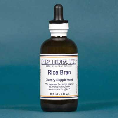 Pure Herbs: Rice Bran -  4 oz.