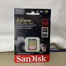 SanDisk Extreme 256 GB Class 3/UHS-I U3 SDXC