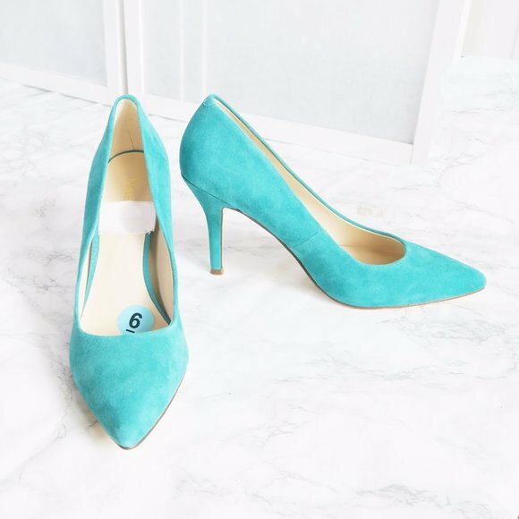 Nine West Aqua Heels Aqua Pumps Mint Green Heels Mint Green Pumps eBay