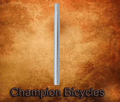 Original! STEEL SEATPOST PILAR 26.0 X 350MM (black or chrome) - Picture 3 of 3