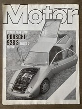 1984 Porsche 928 S Series 2 Road Test for British Motor Magazine
