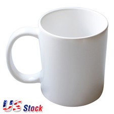 US Stock Blank White Mugs AAA Grade 11OZ Sublimation ORCA Coating Mugs