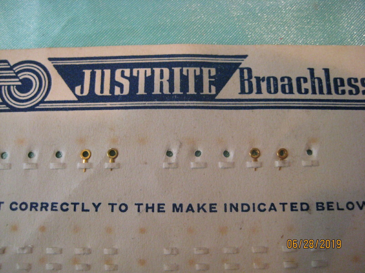 Lot D'aiguilles De Montres Vintage NOS – Assortiment Seiko, Elgin, Bulova (Suisse/Justrite)