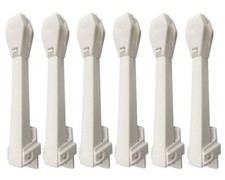 Qty 6 Vertical Blind Cord, String White Tension Pulley, Traverse Rod Pulleys