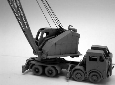 Foden FC20 LKW Montagekran Frontschaufel RW22c UNLACKIERT OO Maßstab Modellbausatz