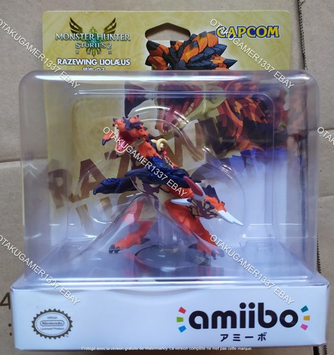Amiibo Monster Hunter Stories 2 Razewing Ratha Nintendo Switch Capcom Limited | eBay