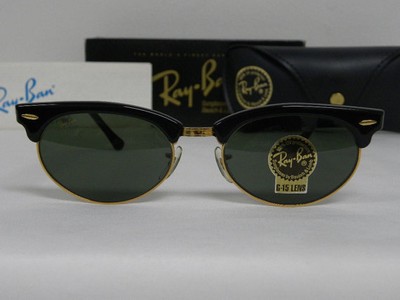 New Vintage B\u0026L Ray Ban Clubmaster Oval 