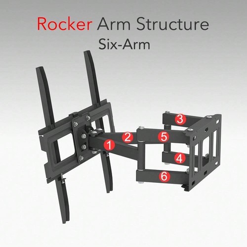Full Motion TV Wall Mount- for 26 - 55 Inch TVs,Articulating Arms,88 Lbs Support - Picture 14 of 21