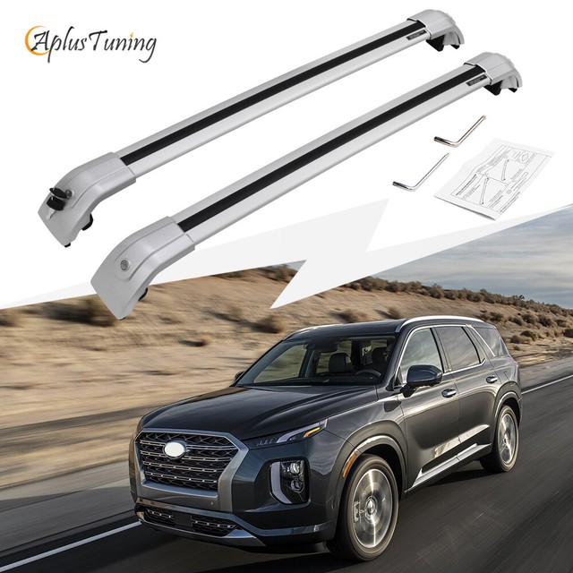 Fit for Hyundai Palisade 20192021 Cross Bars Roof Racks Aluminum
