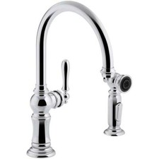 Kohler Artifacts Pull Down Kitchen Faucet - Polished Chrome K-99262-CP 