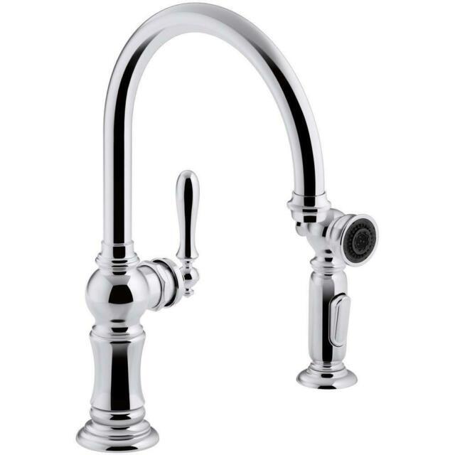 Kohler Artifacts Pull Down Kitchen Faucet - Polished Chrome (K-99262-CP)