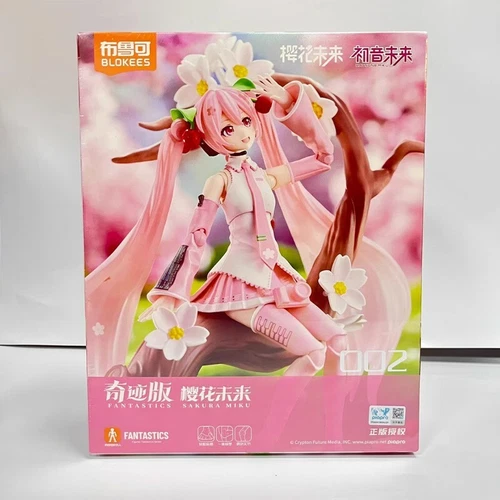 Modellino BLOKEES Hatsune Miku versione miracolosa Sakura Future assemblato - Foto 22 di 23