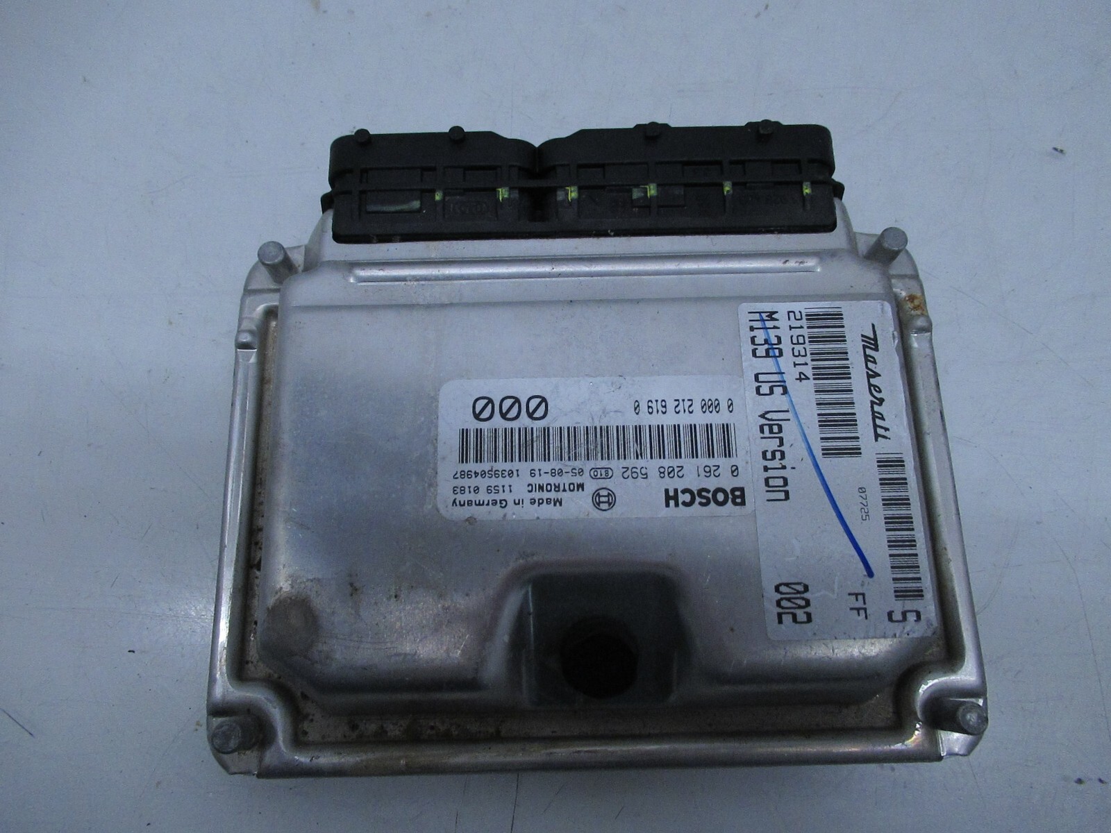 2006 MASERATI QUATTROPORTE 4.2L ENGINE CONTROL MODULE COMPUTER ECU ECM OEM