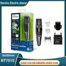 Philips Norelco Beardtrimmer 7500 Beard Stubble Trimmer Clipper Vacuum BT7515