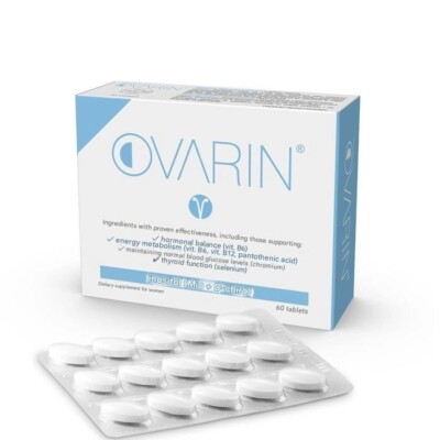 Ovarin 60 Tabletten für Frauen, die eine Schwangerschaft planen, Babyplanung, Inositol