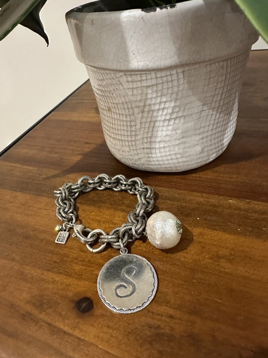 JOHN WIND SOROITY BRACELET/ COTTON BALL AND INITIAL REDUCED
