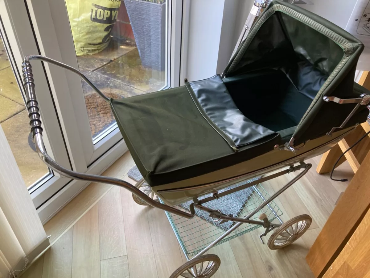 Ebay dolls prams silver cheap cross