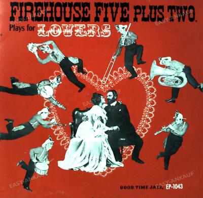 Firehouse Five Plus Two - Plays For Lovers 7in (VG/VG) .