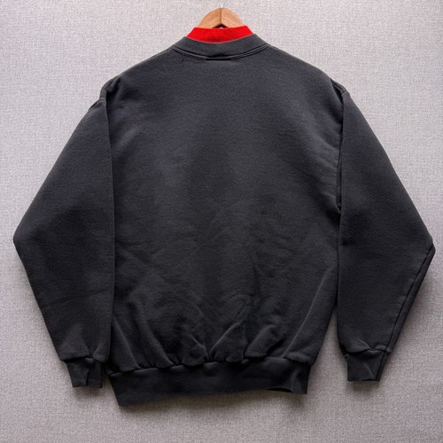Vtg Michigan Fall Autumn Leaf Leaves Mens M Crewneck Sweatshirt Double Collar - Picture 6 of 11
