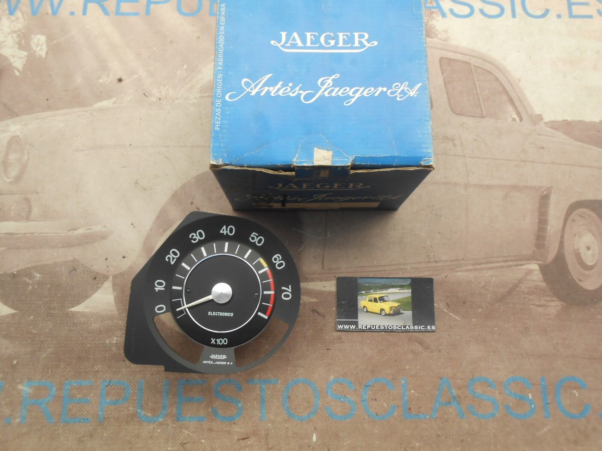 CK525 RELOJ CUENTARREVOLUCIONES SEAT 124, 1430 JAEGER 8020