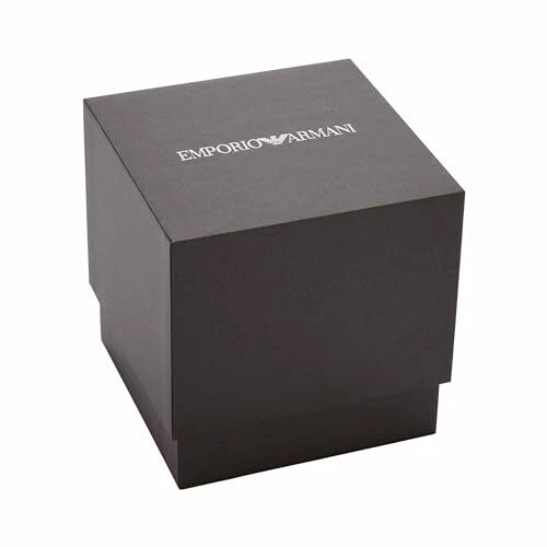 New Emporio Armani Watch Silicone Strap Mens Blue Dial Quartz Stainless AR11592 - Picture 8 of 8