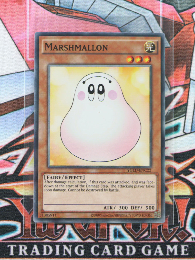 yugioh marshmallon deck Yugioh Marshmallon YGLD-ENC22 Unlimited Common