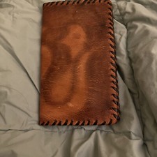 VTG Genuine Hand Made Bifold Leather Passport Holder, Card  ID Holder