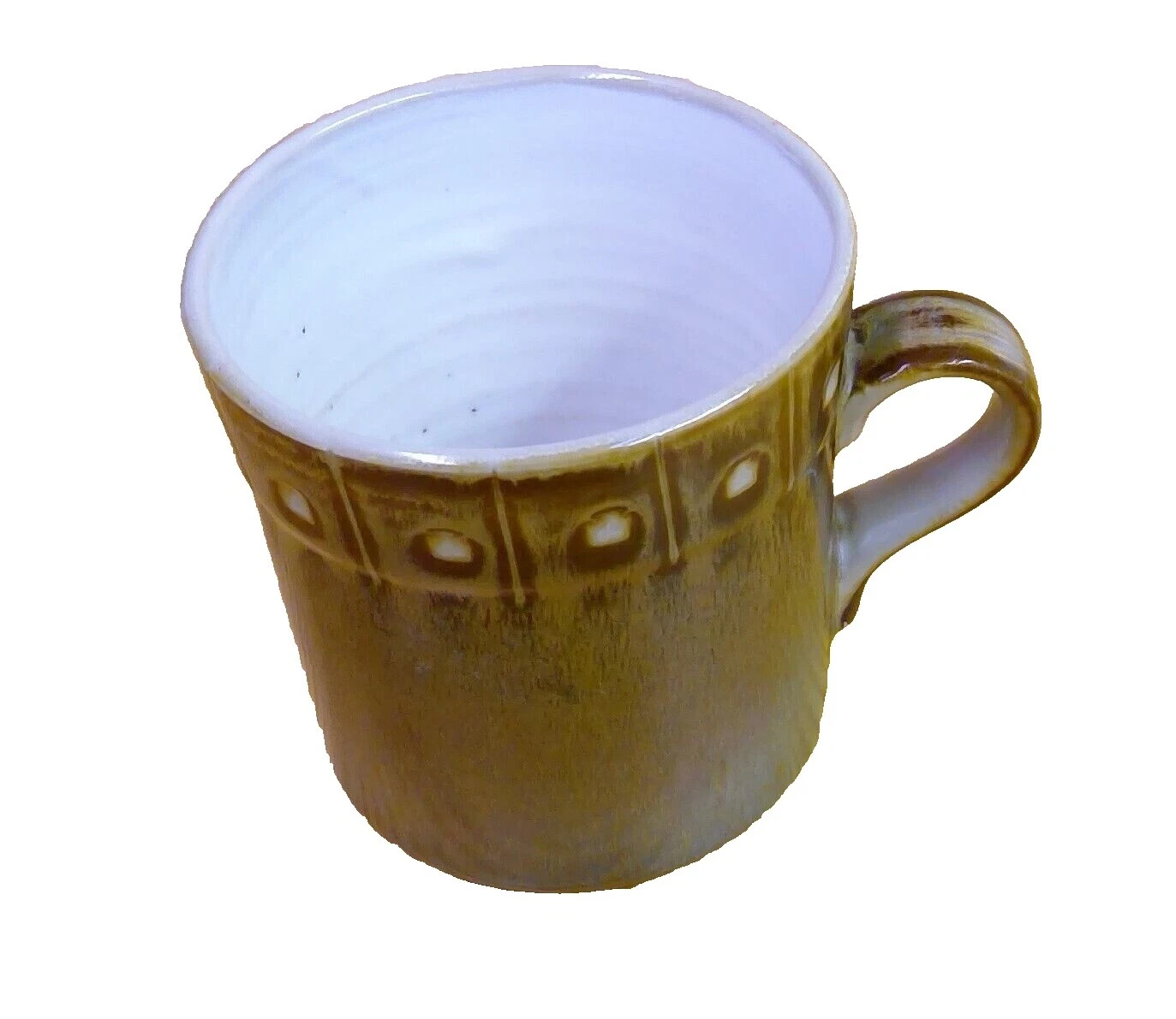 Tazas de café de gres Marrón