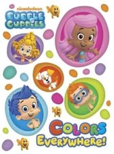 Colors Everywhere! (Bubble Guppies) (Board Book) - Board book - GOOD