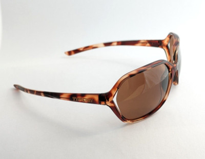 Tifosi Optics Swoon Sunglasses Tortoise, Brown Polarized Lenses, #267