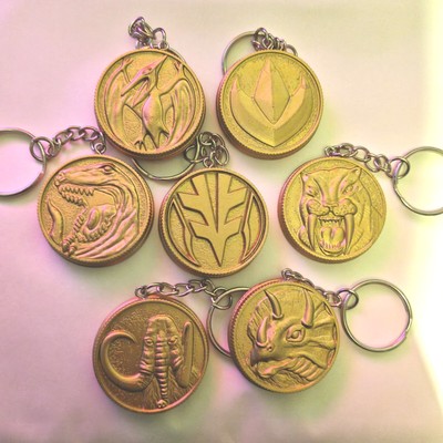 Schlüsselanhänger Mighty Morphin Power Coin