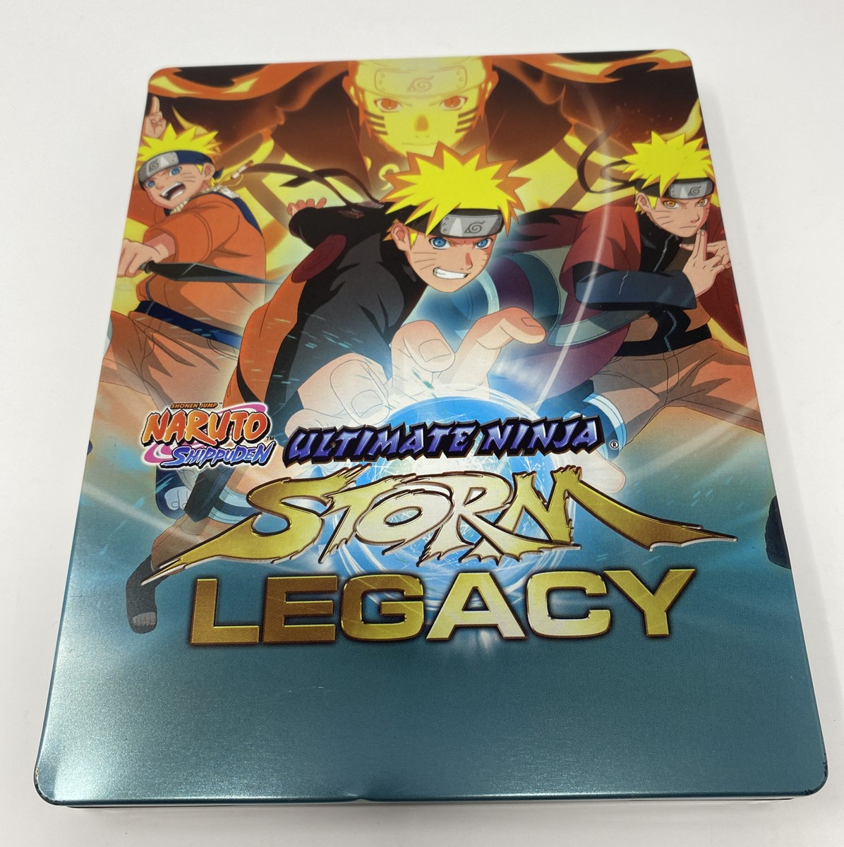 Naruto Shippuden Ultimate Ninja Storm Legacy Steelbook 3 discs