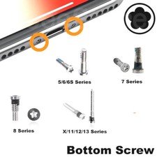10x Dock Connector Bottom Pentalobe Screws iPhone 5 6 7 8 9 10 11 12 13 14 15