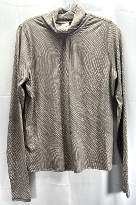 Calia By Carrie Underwood Light Weight LOng Sleeve Top Sz L
