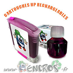 Cartouche HP 940 Magenta rechargeable vide pour imprimante jet d'encre OfficeJet