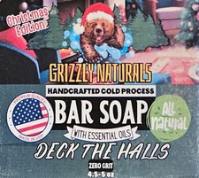 Grizzly Naturals Deck The Halls Limited Edition Christmas 🎄 