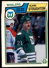 1983-84 O-Pee-Chee Blaine Stoughton #147