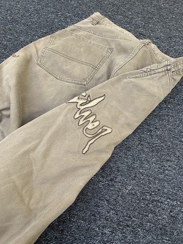 Quiksilver Vintage Y2K Men’s Brown Denim Jeans Straight Leg Regular Fit 32x33 - Picture 4 of 11