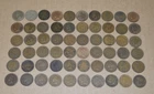 Lot of 60 1859-1908 Indian Head Penny Cents Mostly Worn/Damaged See Photos